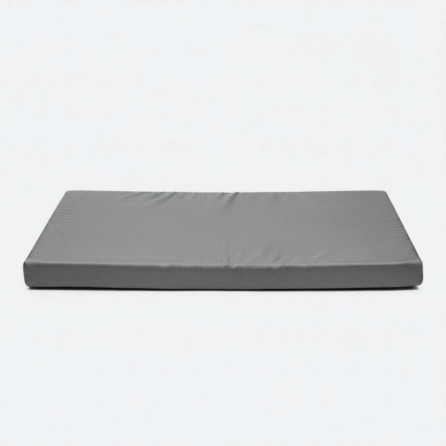 Orbit Supportive Dog Crate Bed in titanium - product photo on white background