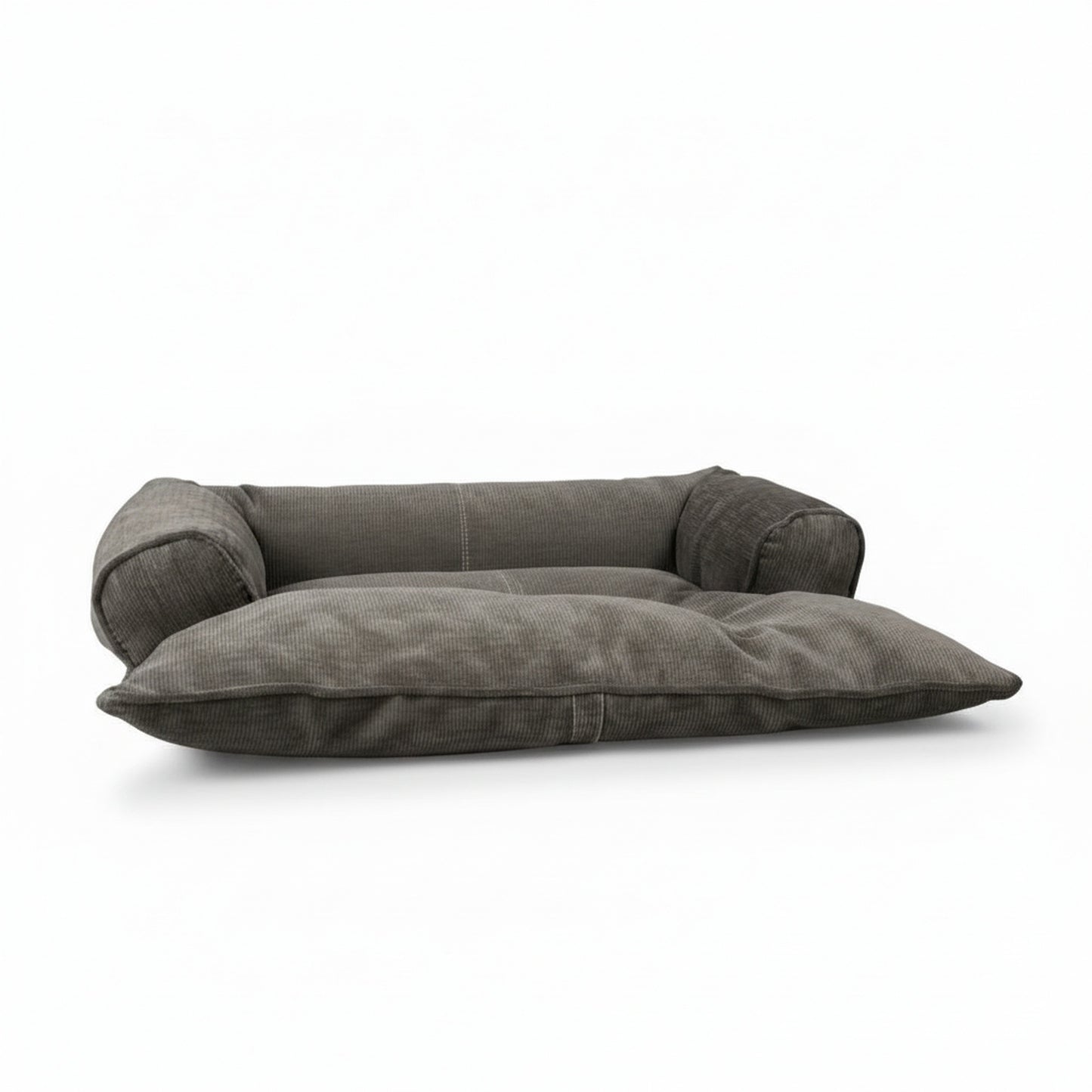 Doggy Day Bed in pewter - product photo on white background