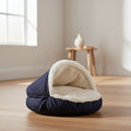 Cozy Cave Warm Pet Bed - styled product photography