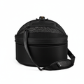 Black convertible pet carrier - 3-in-1 travel bed for pets up to 15 lbs