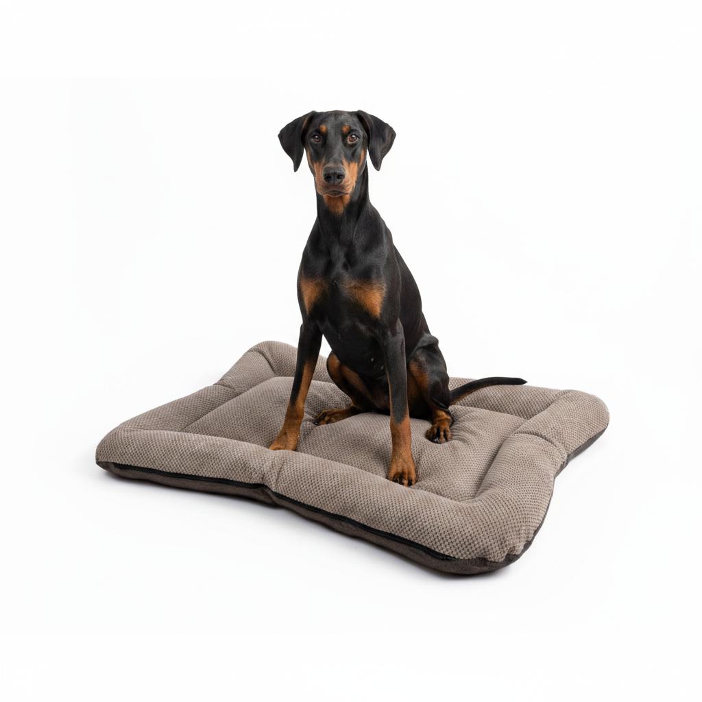 Reversible Dog Bed — premium materials on both sides