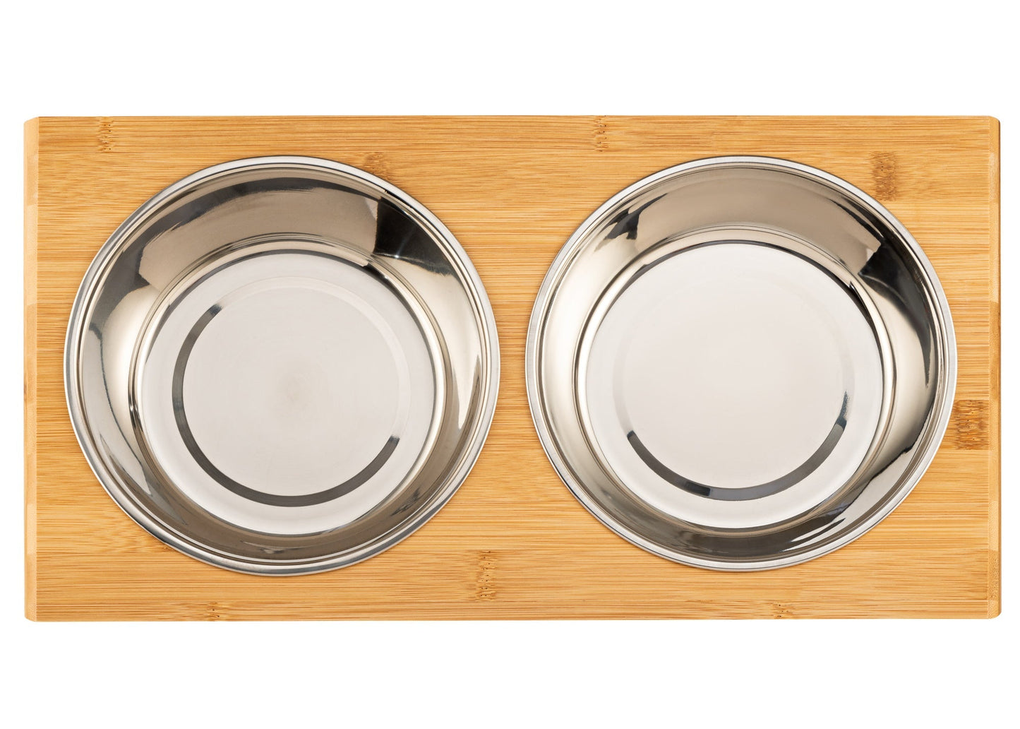 Sira Dog Bowl Stand — dual bowl design