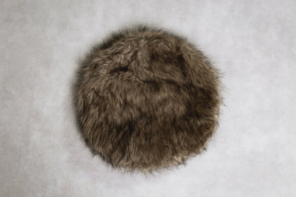 Brown colored pet cushion