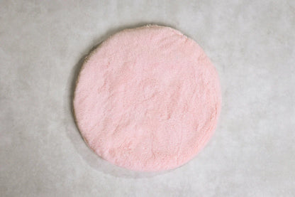 Pink cat pillow