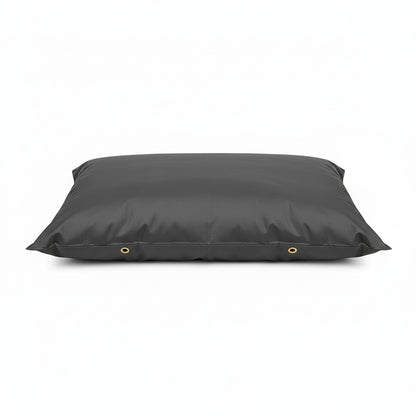 Waterproof Rectangle Dog Bed | Durable & Easy to Clean in gunmetal - product photo on white background