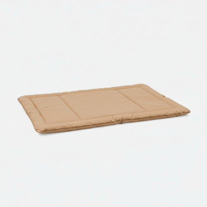 Cove Dog Crate Pad in sandstone - product photo on white background