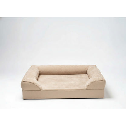 Halo supportive dog bed in beige color variant