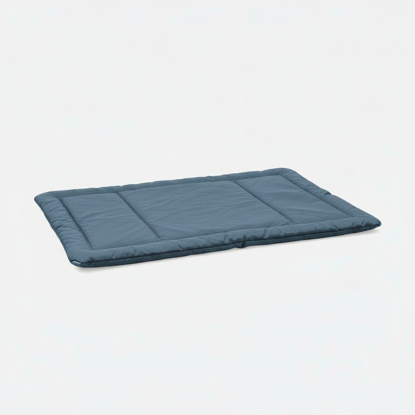 Cove Dog Crate Pad in blue quartz - product photo on white background