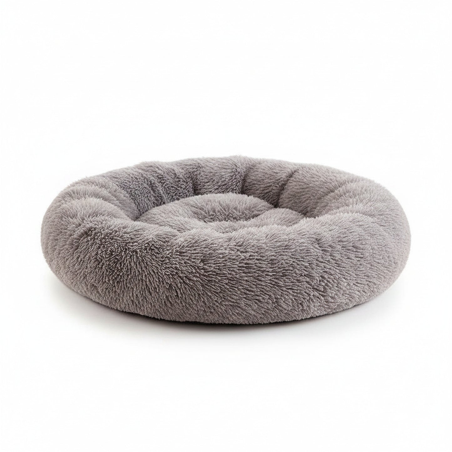 Cozy Nest Donut Dog Bed - front view, product photo on white background