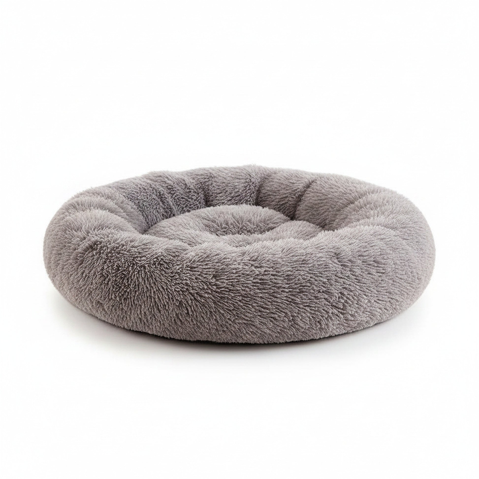 Cozy Nest Donut Dog Bed - front view, product photo on white background