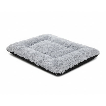 Teso Faux Fur Pet Bed - Washable Home & Travel Mat - front view, product photo on white background