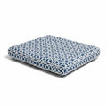 Pool & Patio Rectangle Dog Bed - angled product photo showing design details