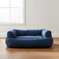 Overstuffed Luxury Dog Sofa - styled product photography