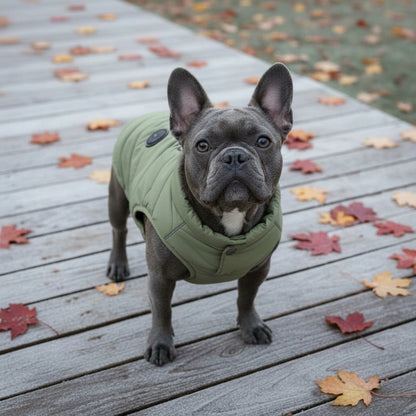 Vero Dog Jacket - Water-Resistant Coat - lifestyle photo with pet using the product