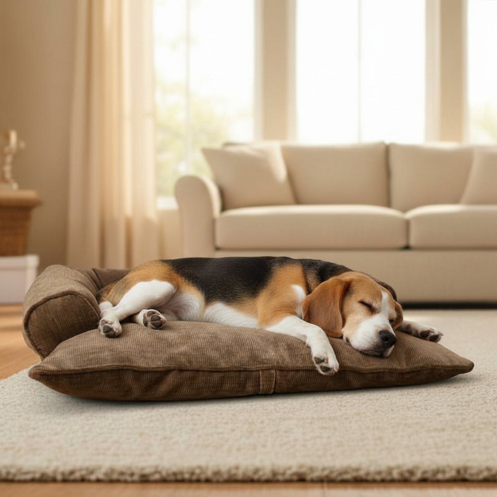 Doggy Day Bed - in-use lifestyle photo, real-world setting