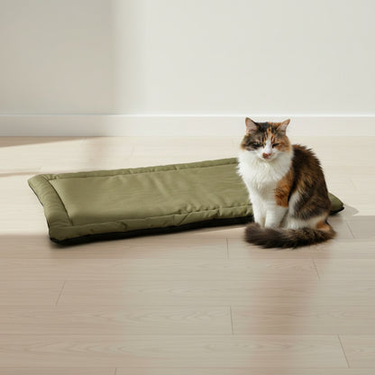 Cove Dog Crate Pad - in-use lifestyle photo, real-world setting