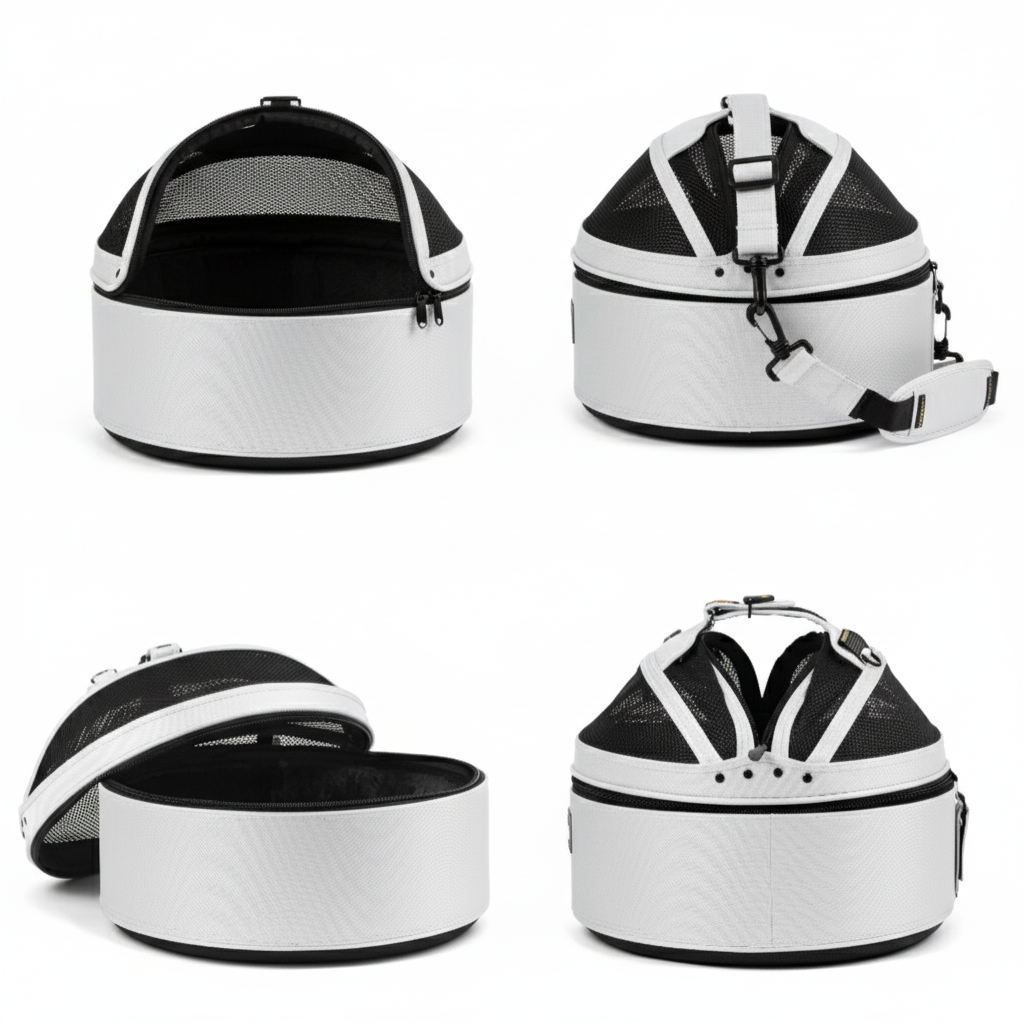 Mira 3-in-1 convertible pet travel bed - additional color option, for cats and small dogs up to 15 lbs
