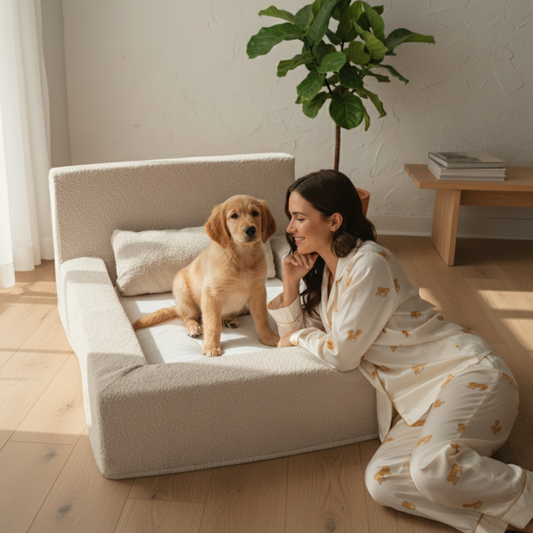 Memory foam dog bed showing comfort and support for dogs of all sizes