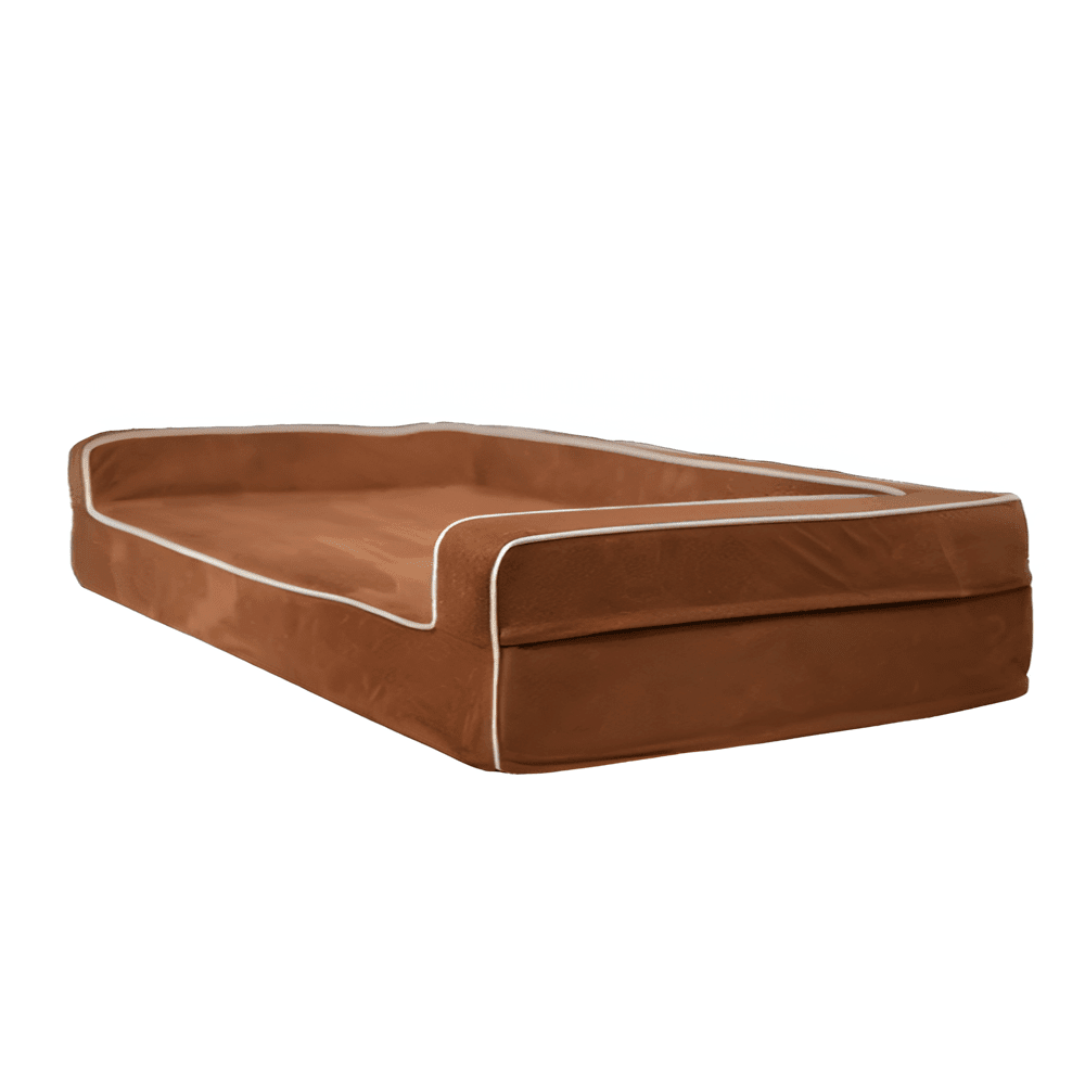 Enzo Bolster Dog Bed — 3-sided bolster design