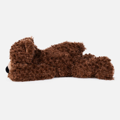 Grizzly Bear Plush Dog Toy — available in brown