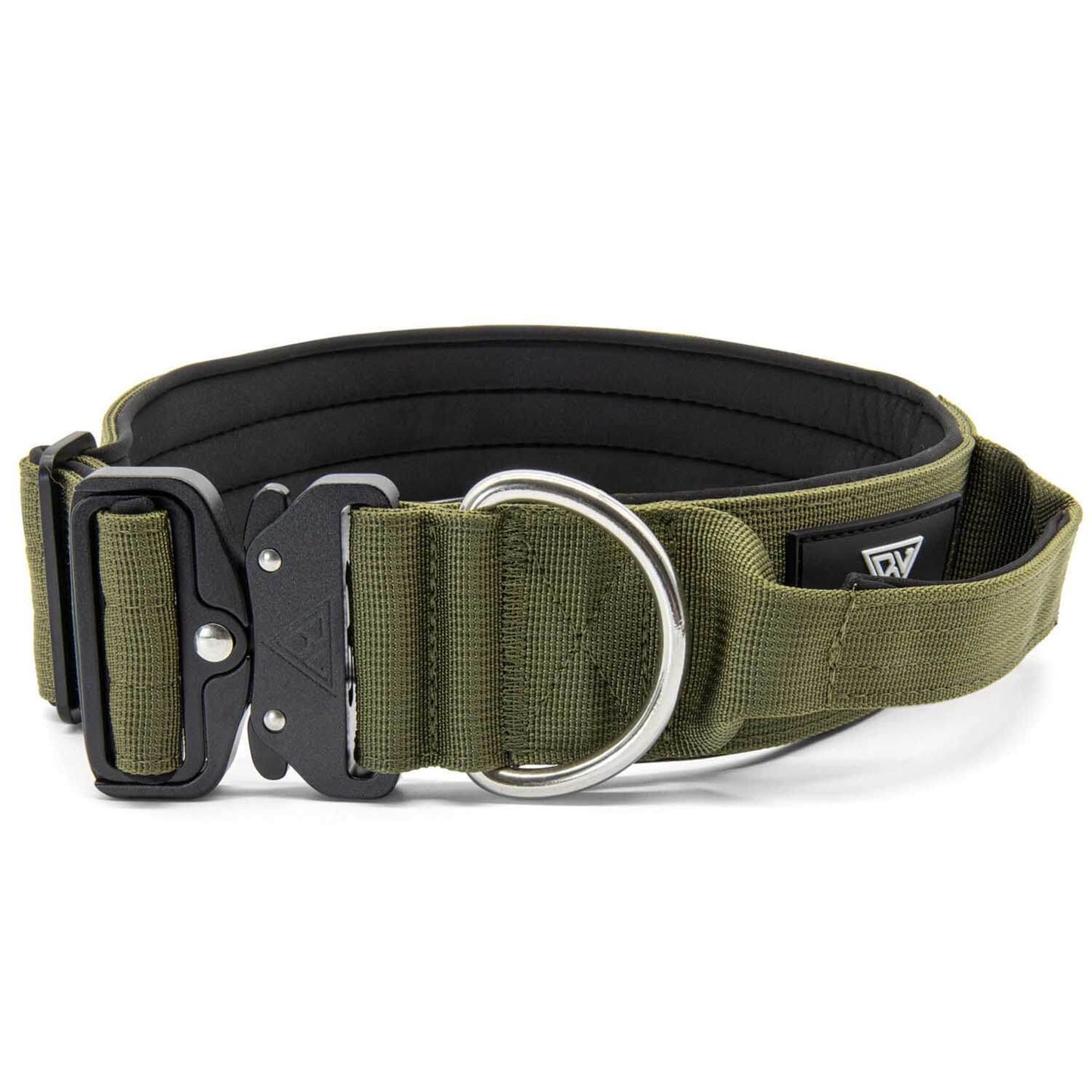 Kato Tactical Dog Collar — triple-stitched durable nylon construction