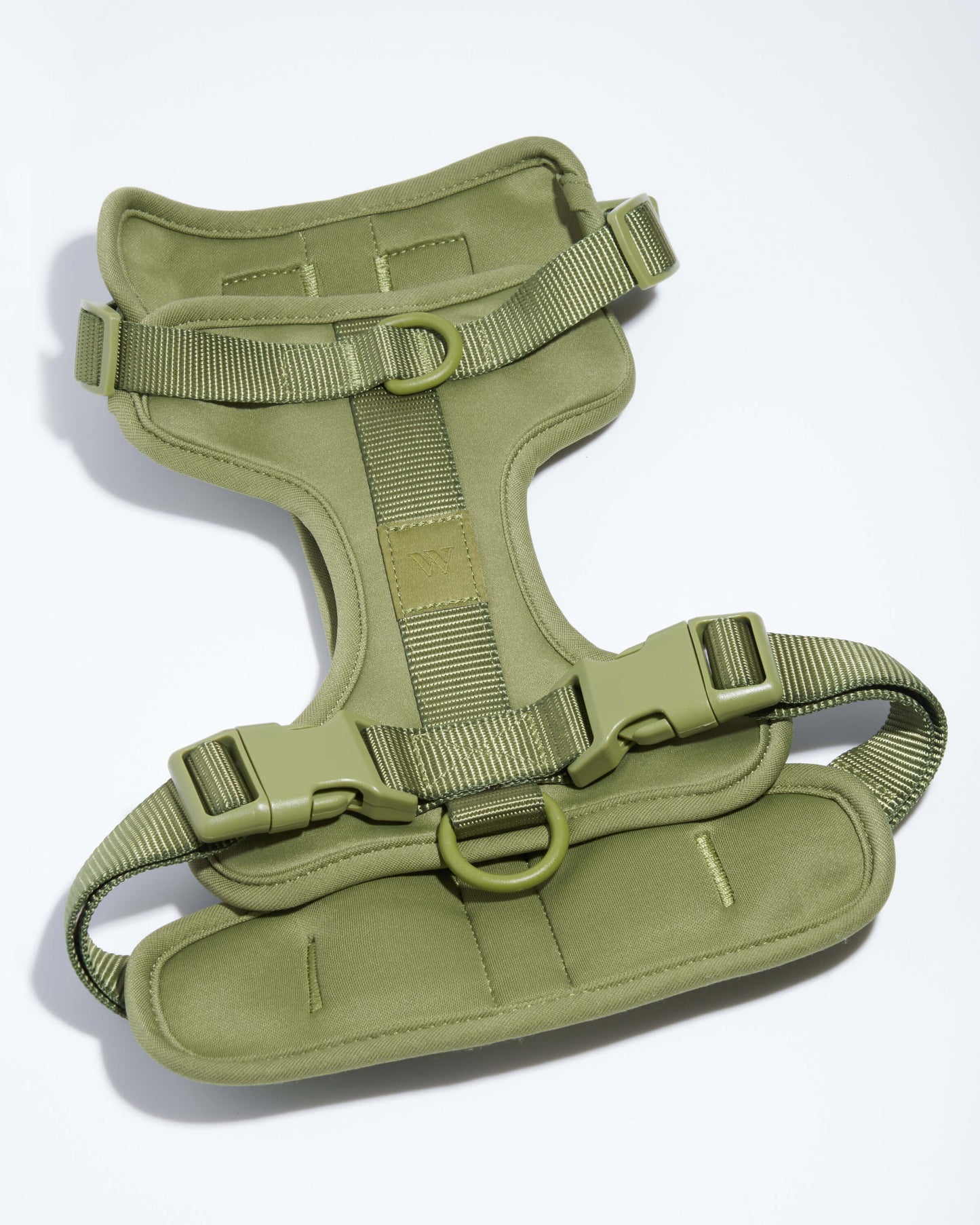Lira Cushioned Dog Harness — fully adjustable at the neck, chest, and back