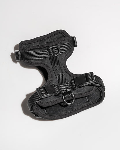 Lira Cushioned Dog Harness — fully adjustable at the neck, chest, and back