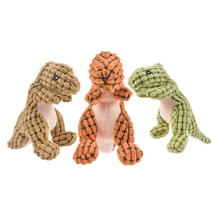 Lupo Dinosaur Dog Toy — eco-friendly fleece material