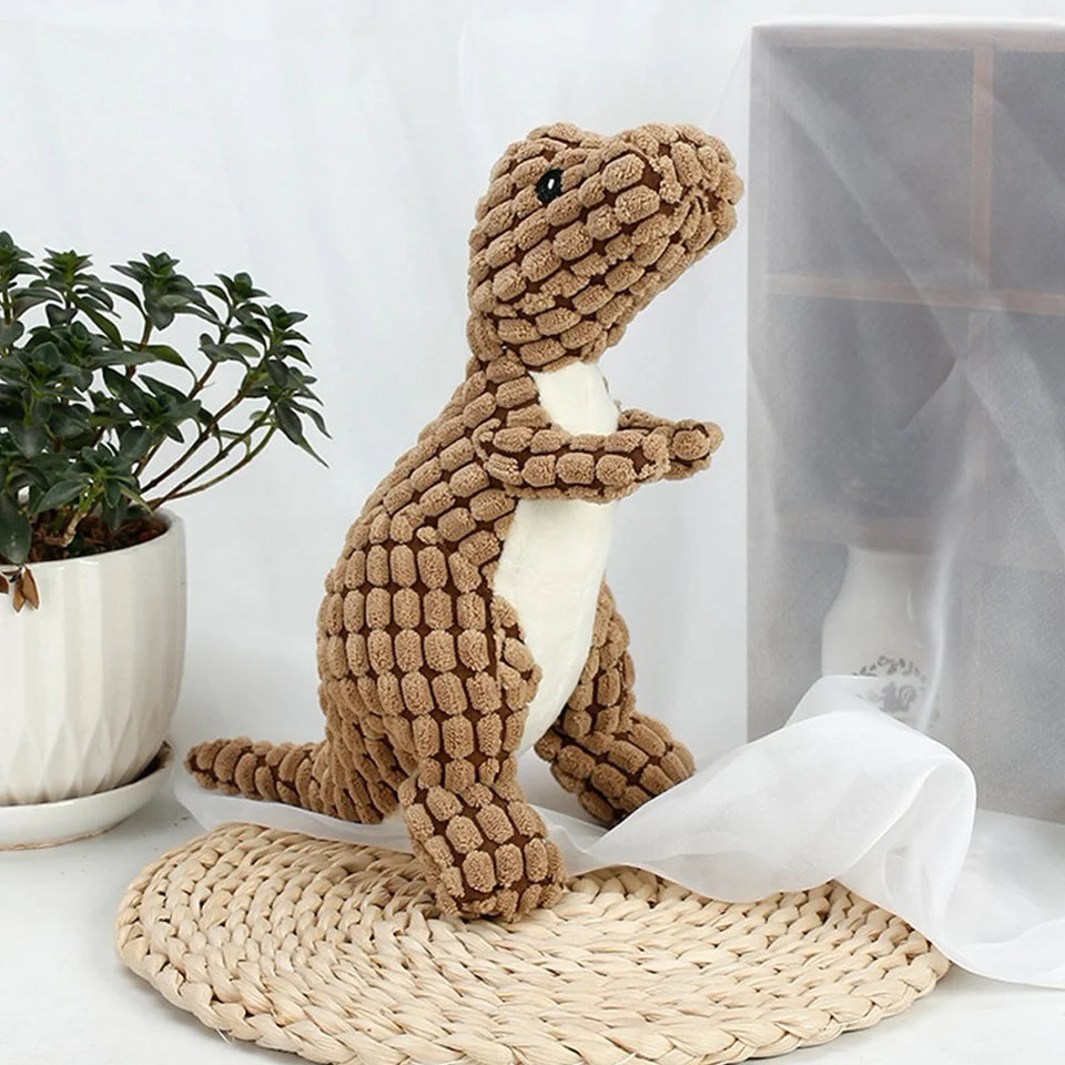Lupo Dinosaur Dog Toy — fun dinosaur shape