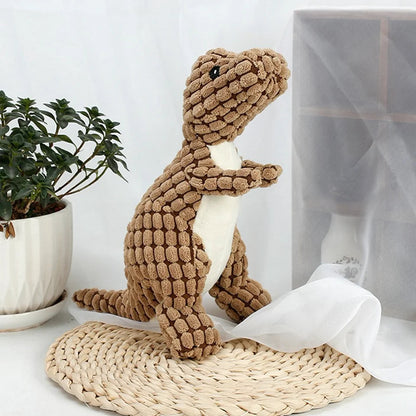 Lupo Dinosaur Dog Toy — fun dinosaur shape