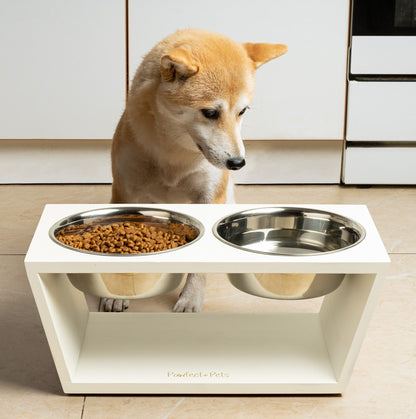 Mavo Dog Bowl Stand — dual bowl design