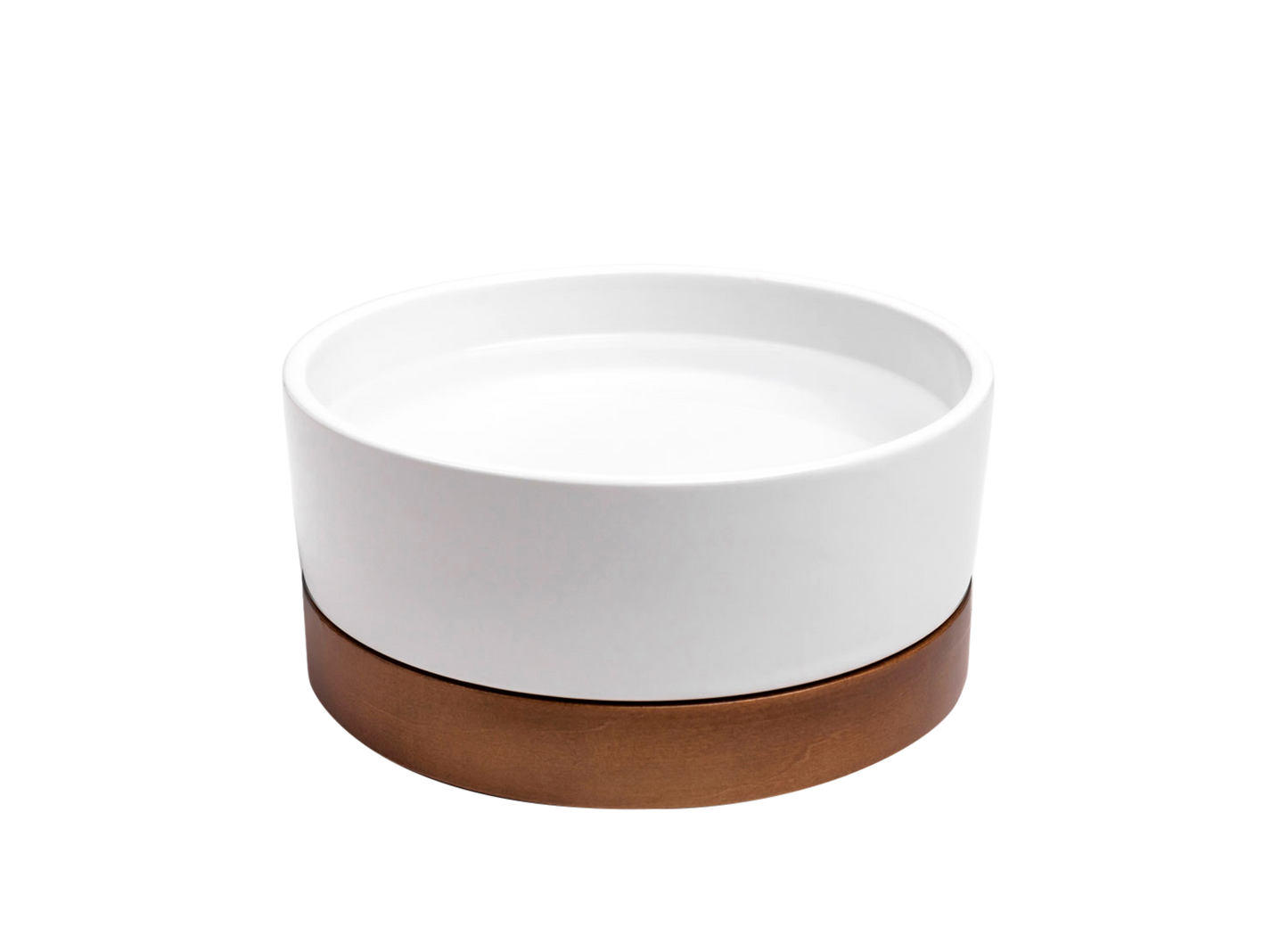 Nira Elevated Dog Water Bowl — two height options at 4.75 and 8.25 inches