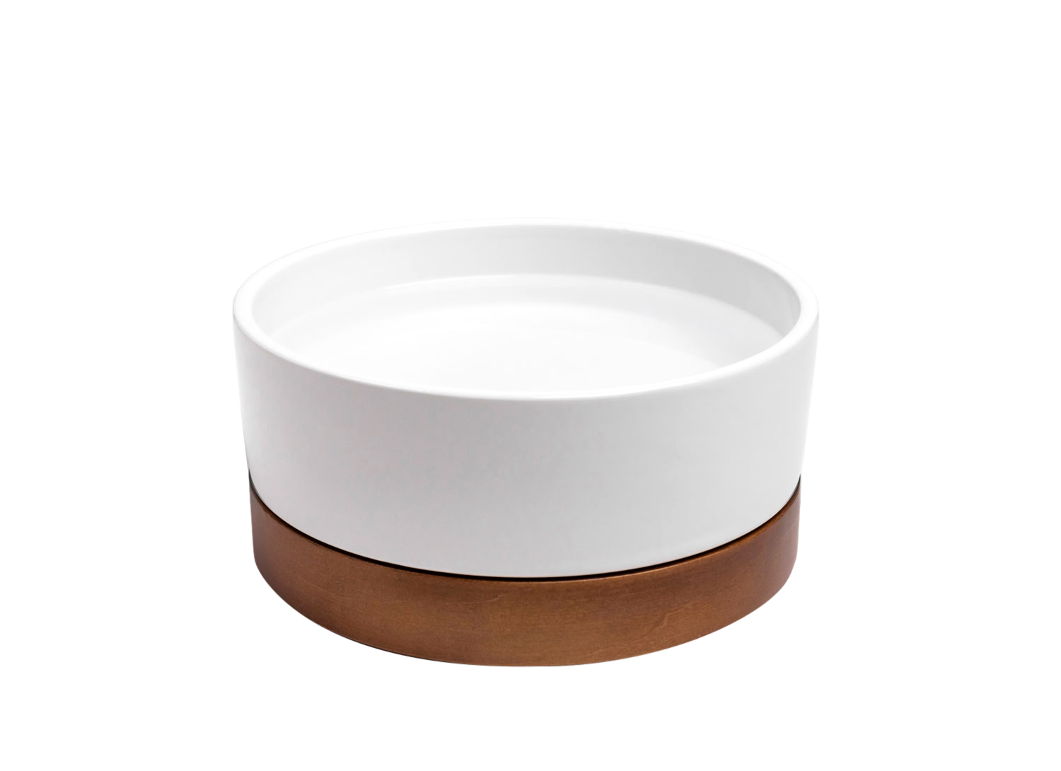 Nira Elevated Dog Water Bowl — two height options at 4.75 and 8.25 inches
