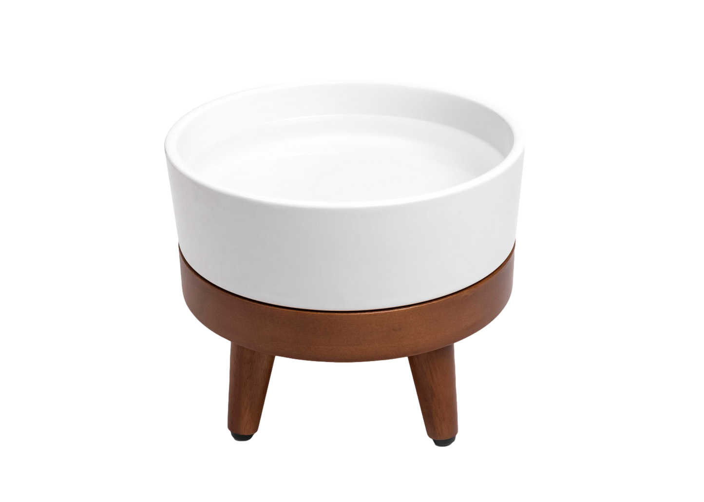 Nira Elevated Dog Water Bowl — mid-century modern design