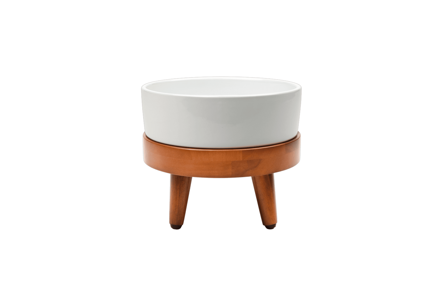 Nira Elevated Dog Water Bowl — two height options at 4.75 and 8.25 inches