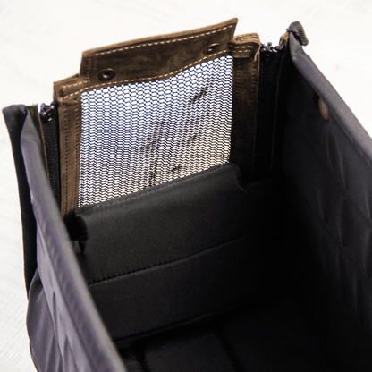 Reno Leather Dog Carrier - Travel Bag