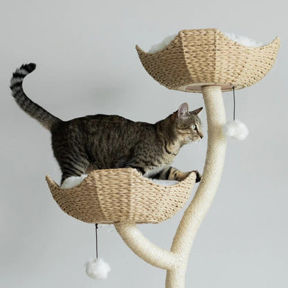 Silva Cat Tree — 73-inch tall multi-level structure