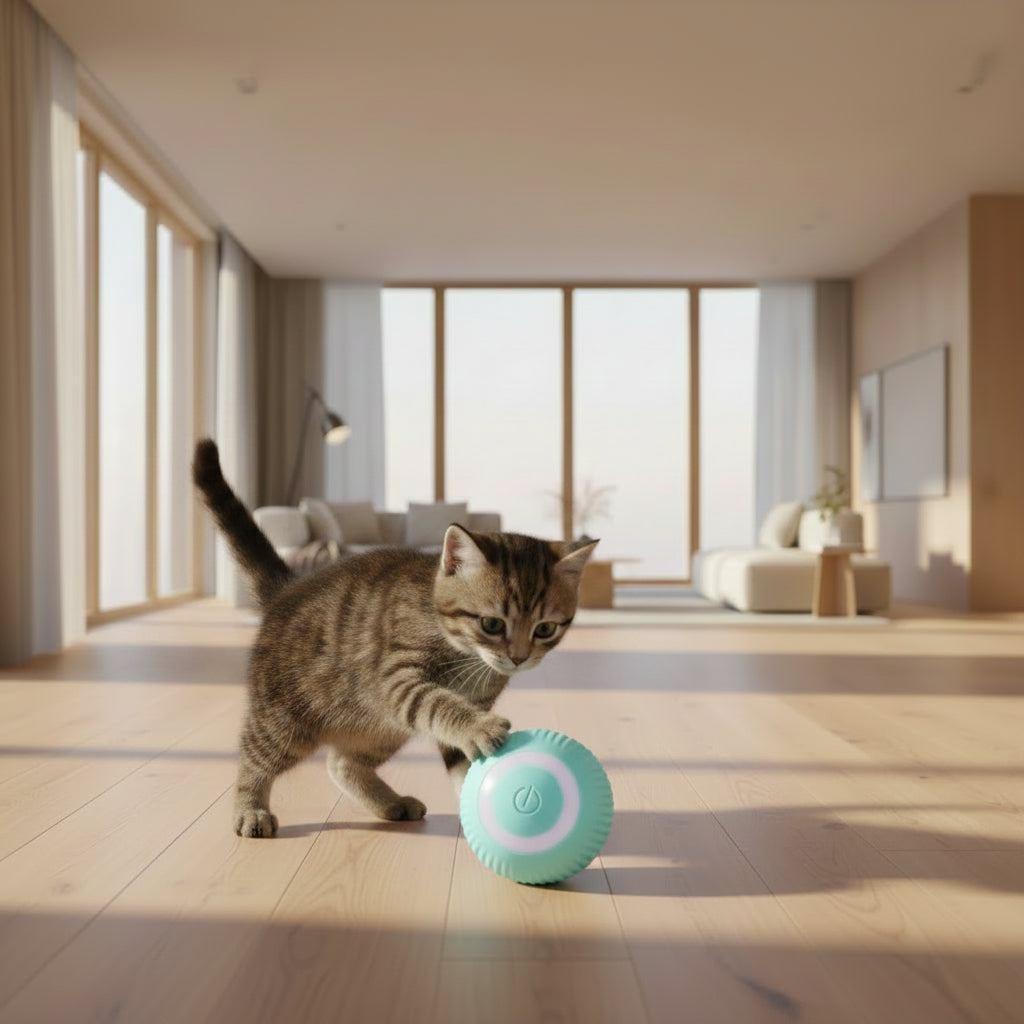 Sora Cat Ball Toy — electric automatic movement