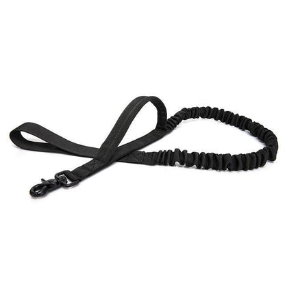 Tactical Double Handle Dog Leash — adjustable length from 100 to 140cm