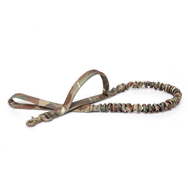 Tactical Double Handle Dog Leash — works best paired with a tactical harness