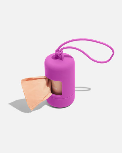 Tula Dog Poop Bag Holder — twist-top design