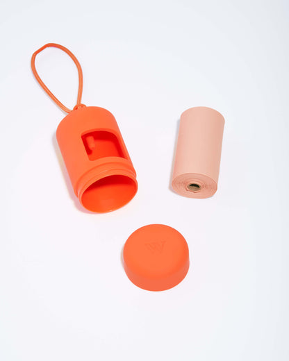 Tula Dog Poop Bag Holder — includes one roll of waste bags