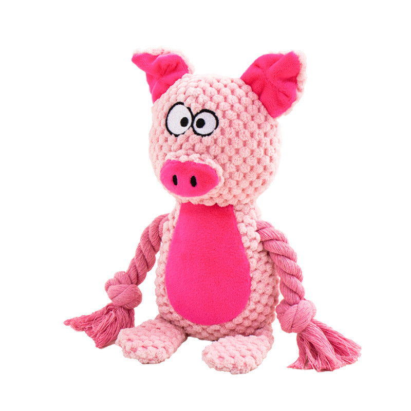 Zuri Dog Toy — built-in squeaker